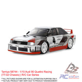 Tamiya #58744 - 1/10 Audi 90 Quattro Racing (TT-02 Chassis) | R/C Car Series