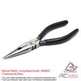 Tamiya #74002 - Long Nose Cutter - MK802 | Tweezers & Pliers
