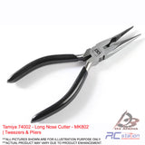 Tamiya #74002 - Long Nose Cutter - MK802 | Tweezers & Pliers