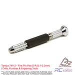 Tamiya #74112 - Fine Pin Vise D-R (0.1-3.2mm) | Drills, Punches & Engraving Tools