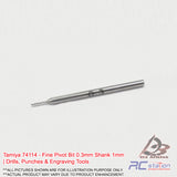 Tamiya #74114 - Fine Pivot Bit 0.3mm Shank 1mm | Drills, Punches & Engraving Tools