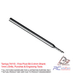 Tamiya #74115 - Fine Pivot Bit 0.4mm Shank 1mm | Drills, Punches & Engraving Tools
