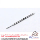 Tamiya #74116 - Fine Pivot Bit 0.5mm Shank 1mm | Drills, Punches & Engraving Tools