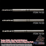 Tamiya #74132 - Fine Pivot Drill Bit 0.8mm (1.5mm Shank) | Drills, Punches & Engraving Tools