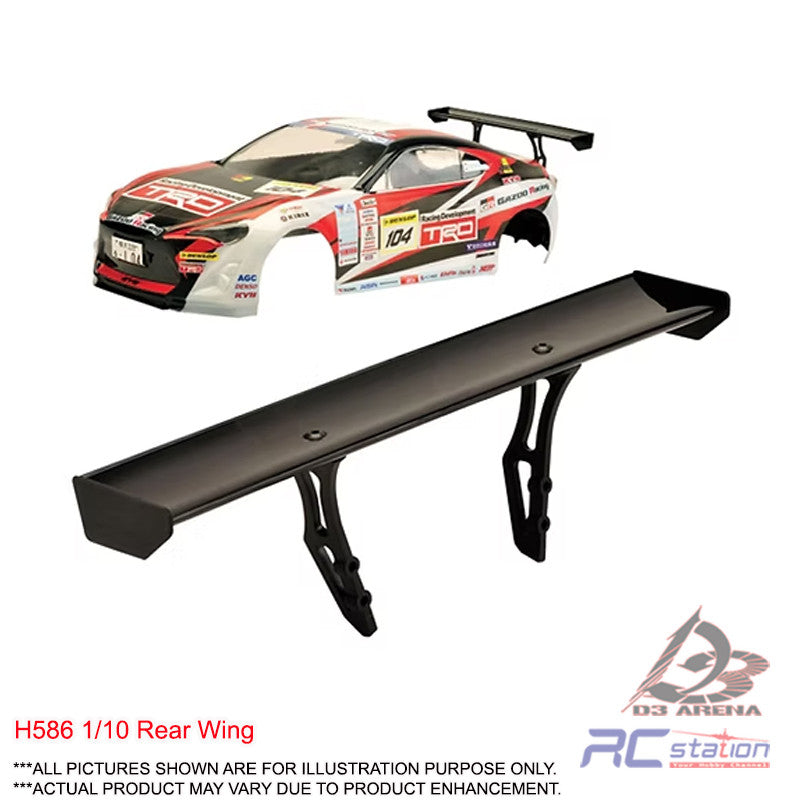 Tamiya H586 1/10 Rear Wing – RC Station & D3 Arena, Malaysia (wholesale ...
