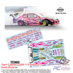 Team C Sticker TC960 1/10 Nissan S15 Naoki Sticker