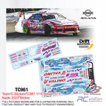 Team C Sticker TC961 1/10 Nissan S15 Naoki 2023 Sticker