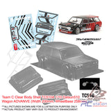 Team C Clear Body Shell TC510 1/10 Datsun510 Wagon (Width 200mm, WheelBase 258mm)