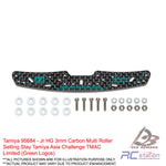Tamiya #95684 - Jr HG 3mm Carbon Multi Roller Setting Stay Tamiya Asia Challenge TMAC Limited (Green Logos)