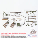 Tamiya #35121 - 1/35 U.S. Infantry Weapons Set | Military Miniature Series