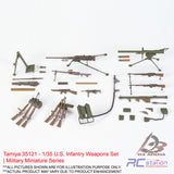 Tamiya #35121 - 1/35 U.S. Infantry Weapons Set | Military Miniature Series