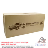 Tamiya Body Shell #51727 - 1/10 RC Opel Kadett GT/E Body Set