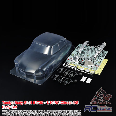 Tamiya Body Shell #51730 - 1/10 RC Citroen DS Body Set