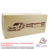 Tamiya Body Shell #51751 - 1/10 Audi 90 Quattro Racing Body Set