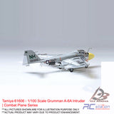 Tamiya #61606 - 1/100 Scale Grumman A-6A Intruder | Combat Plane Series