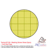 Tamiya #87129 - Masking Sticker Sheet (5pcs) - 1mm Grid Type