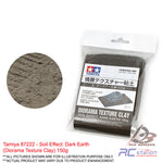 Tamiya #87222 - Soil Effect: Dark Earth (Diorama Texture Clay) 150g