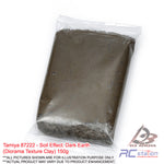 Tamiya #87222 - Soil Effect: Dark Earth (Diorama Texture Clay) 150g