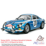 Tamiya #24278 - 1/24 Alpine Renault A110 Monte-Carlo 1971 | 1/24 Sports Car Series