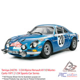 Tamiya #24278 - 1/24 Alpine Renault A110 Monte-Carlo 1971 | 1/24 Sports Car Series