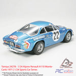 Tamiya #24278 - 1/24 Alpine Renault A110 Monte-Carlo 1971 | 1/24 Sports Car Series