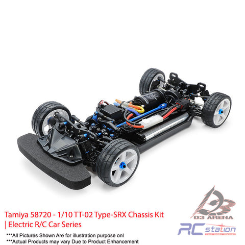 Tamiya #58720 - 1/10 TT-02 Type-SRX Chassis Kit | Electric R/C Car Series
