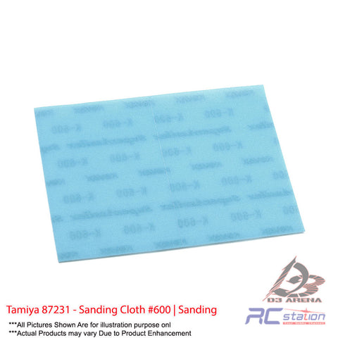 Tamiya #87231 - Sanding Cloth #600 | Sanding