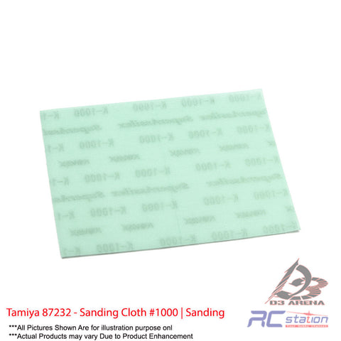 Tamiya #87232 - Sanding Cloth #1000 | Sanding