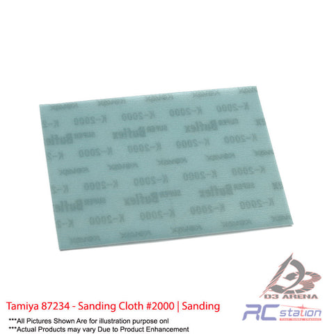 Tamiya #87234 - Sanding Cloth #2000 | Sanding