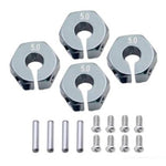 Wheel Adaptor for 1/10 RC Car (Blue, Black, Red, Titanium) Offset +4mm,+5mm,+6mm, 7mm, +8mm, +9mm, +10mm, +11mm, +12mm