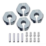 Wheel Adaptor for 1/10 RC Car (Blue, Black, Red, Titanium) Offset +4mm,+5mm,+6mm, 7mm, +8mm, +9mm, +10mm, +11mm, +12mm