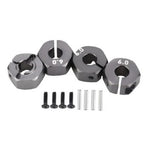Wheel Adaptor for 1/10 RC Car (Blue, Black, Red, Titanium) Offset +4mm,+5mm,+6mm, 7mm, +8mm, +9mm, +10mm, +11mm, +12mm