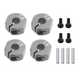 Wheel Adaptor for 1/10 RC Car (Blue, Black, Red, Titanium) Offset +4mm,+5mm,+6mm, 7mm, +8mm, +9mm, +10mm, +11mm, +12mm
