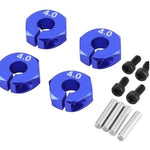 Wheel Adaptor for 1/10 RC Car (Blue, Black, Red, Titanium) Offset +4mm,+5mm,+6mm, 7mm, +8mm, +9mm, +10mm, +11mm, +12mm