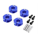 Wheel Adaptor for 1/10 RC Car (Blue, Black, Red, Titanium) Offset +4mm,+5mm,+6mm, 7mm, +8mm, +9mm, +10mm, +11mm, +12mm