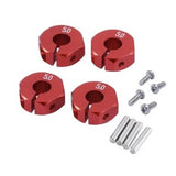 Wheel Adaptor for 1/10 RC Car (Blue, Black, Red, Titanium) Offset +4mm,+5mm,+6mm, 7mm, +8mm, +9mm, +10mm, +11mm, +12mm