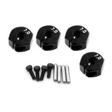 Wheel Adaptor for 1/10 RC Car (Blue, Black, Red, Titanium) Offset +4mm,+5mm,+6mm, 7mm, +8mm, +9mm, +10mm, +11mm, +12mm