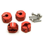 Wheel Adaptor for 1/10 RC Car (Blue, Black, Red, Titanium) Offset +4mm,+5mm,+6mm, 7mm, +8mm, +9mm, +10mm, +11mm, +12mm