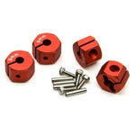 Wheel Adaptor for 1/10 RC Car (Blue, Black, Red, Titanium) Offset +4mm,+5mm,+6mm, 7mm, +8mm, +9mm, +10mm, +11mm, +12mm