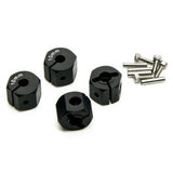 Wheel Adaptor for 1/10 RC Car (Blue, Black, Red, Titanium) Offset +4mm,+5mm,+6mm, 7mm, +8mm, +9mm, +10mm, +11mm, +12mm