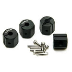 Wheel Adaptor for 1/10 RC Car (Blue, Black, Red, Titanium) Offset +4mm,+5mm,+6mm, 7mm, +8mm, +9mm, +10mm, +11mm, +12mm