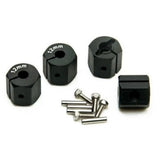 Wheel Adaptor for 1/10 RC Car (Blue, Black, Red, Titanium) Offset +4mm,+5mm,+6mm, 7mm, +8mm, +9mm, +10mm, +11mm, +12mm