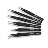 VETUS STRAIGHT TWEEZERS STAINLESS STEEL (110MM, 140MM, 135MM, 120MM, 110MM, 116MM)