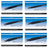 VETUS STRAIGHT TWEEZERS STAINLESS STEEL (110MM, 140MM, 135MM, 120MM, 110MM, 116MM)
