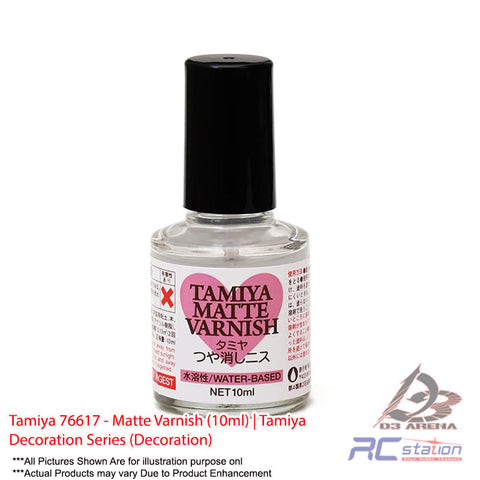 Tamiya #76617 - Matte Varnish (10ml) | Tamiya Decoration Series (Decoration)