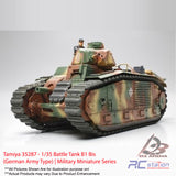 Tamiya #35287 - 1/35 Battle Tank B1 Bis (German Army Type) | Military Miniature Series