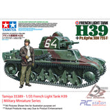 Tamiya #35389 - 1/35 French Light Tank H39 | Military Miniature Series