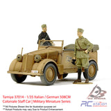 Tamiya #37014 - 1/35 Italian / German 508CM Coloniale Staff Car | Military Miniature Series