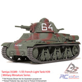 Tamiya #35389 - 1/35 French Light Tank H39 | Military Miniature Series