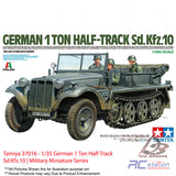 Tamiya #37016 - 1/35 German 1 Ton Half-Track Sd.Kfz.10 | Military Miniature Series